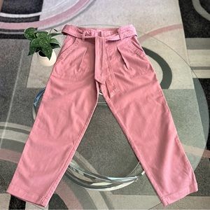 High Rise Pink Jeans